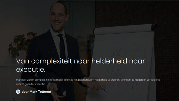 Van complexiteit naar helderheid naar executie